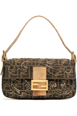 Fendi Sac porté épaule Baguette à perles