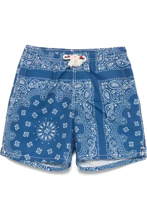 MC2 SAINT BARTH Short de bain à imprimé bandana