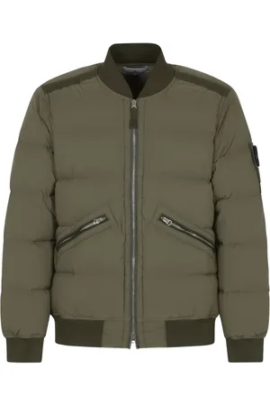 Stone Island Veste bomber à patch Compass