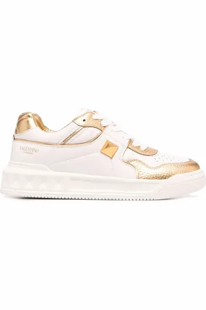 VALENTINO GARAVANI Baskets lacées à logo imprimé