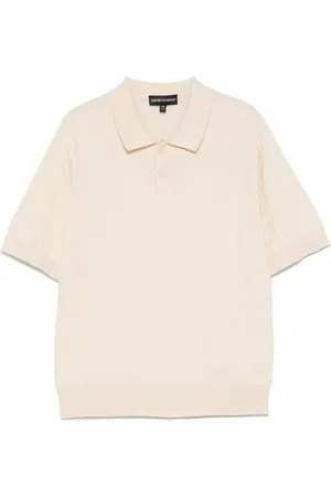 Emporio Armani Polo à logo en jacquard