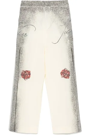 Jean Paul Gaultier Pantalon à motifs tatouages