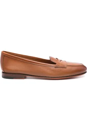santoni Mocassins en cuir