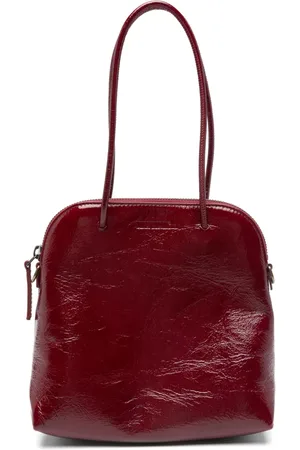 UMA WANG Petit sac à main en cuir verni