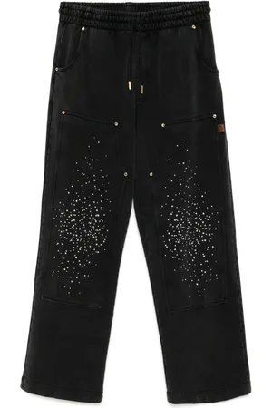 Casablanca Pantalon La Premonition à ornements en cristal