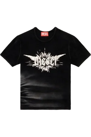 Diesel T-shirt T-Ele-Long P2 à logo