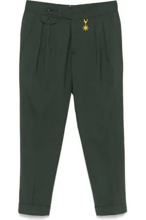Manuel Ritz Pantalon cargo à logo appliqué