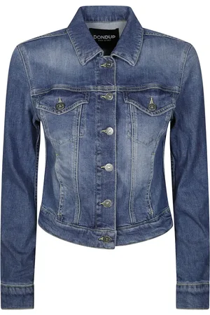 Dondup Veste boutonnée à col contrastant