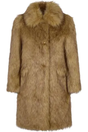 Prada Manteau en fourrure artificielle