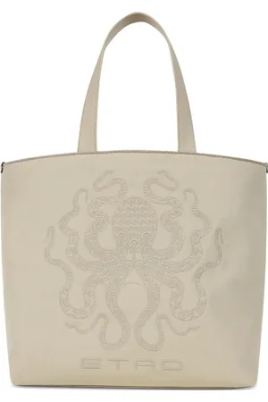 Etro Sac cabas à broderie Octopus