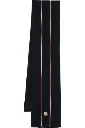 Moncler Costume en laine vierge à patch logo