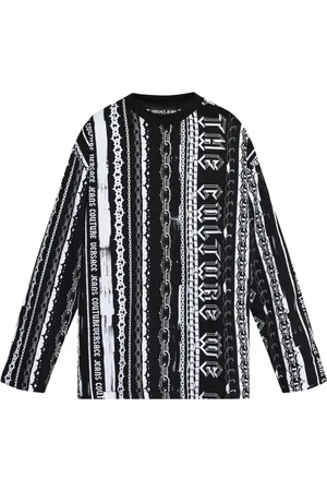 VERSACE T-shirt à rayures