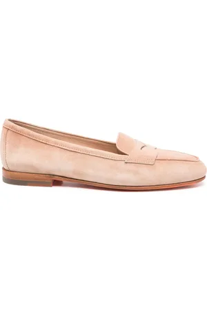 santoni Mocassins en daim