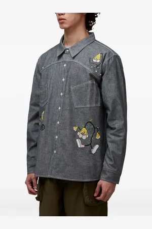 Brain Dead Chemise à broderies