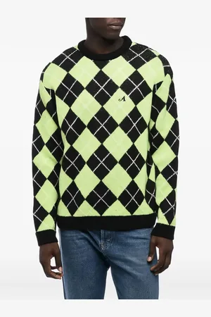AWAKE NY Pull à losanges