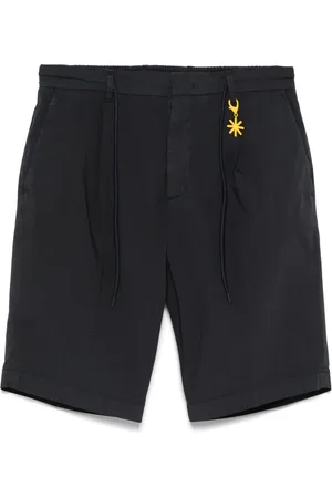 Manuel Ritz Short de sport à logo appliqué