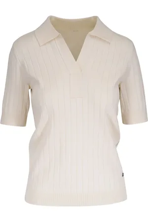 Bogner Polo en maille à design nervuré
