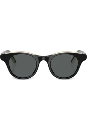 Brunello Cucinelli Lunettes de soleil à monture ronde