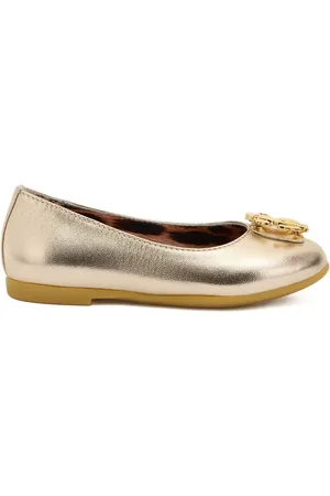Roberto Cavalli Ballerines à plaque RC Monogram