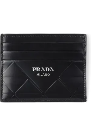 Prada Porte-cartes à logo imprimé