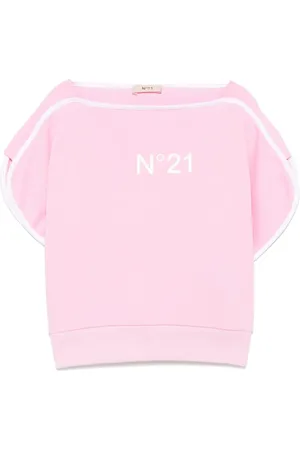 Nº21 T-shirt à logo imprimé