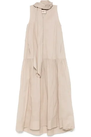Plan C Robe longue en organza mélangé