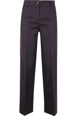 Aspesi Pantalon en coton à coupe droite
