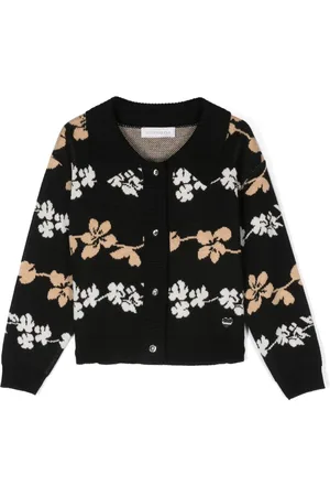 MONNALISA Cardigan en maille fine à fleurs