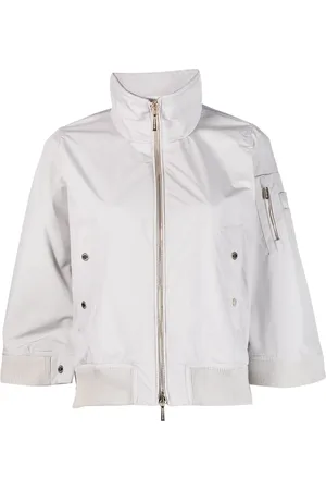 MOORER Veste bomber à manches évasées