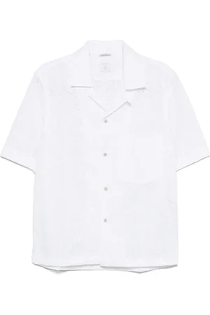 ELEVENTY Chemise à broderie anglaise