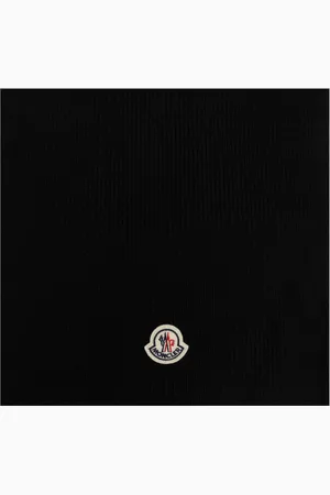 Moncler écharpe à patch logo