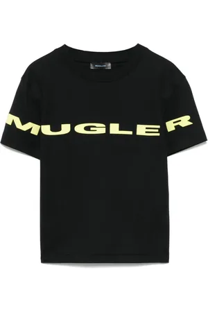 MUGLER T-shirt à logo