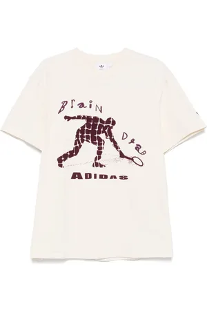 adidas X Brain Dead t-shirt à logo floqué