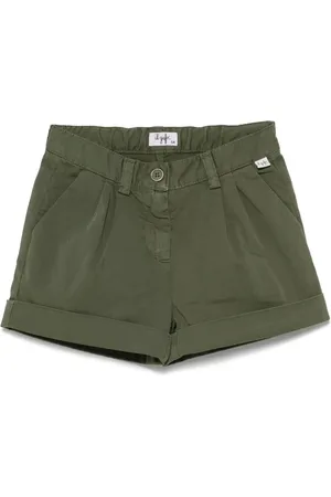 Il gufo Short à design plissé
