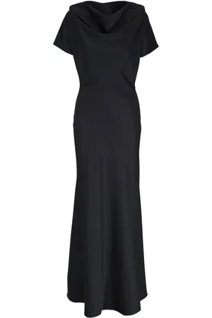Kiton Robe en satin à coupe longue