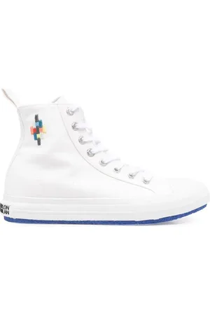 MARCELO BURLON Baskets montantes à semelle contrastante