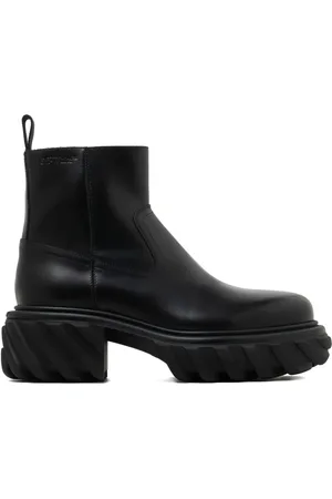 OFF-WHITE Bottines Exploration Motor en cuir