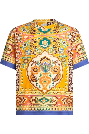 Etro T-shirt à fleurs