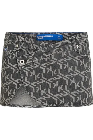 Karl Lagerfeld Minijupe à motif monogrammé
