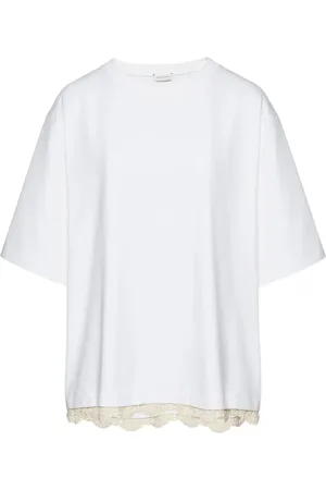 MAGDA BUTRYM T-shirt à empiècements en dentelle