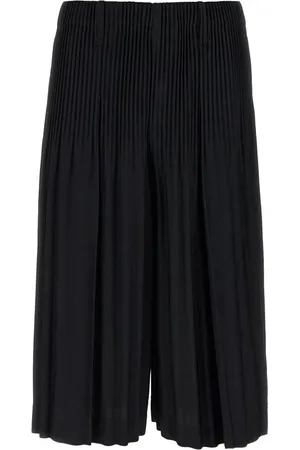 Issey Miyake Short à design plissé