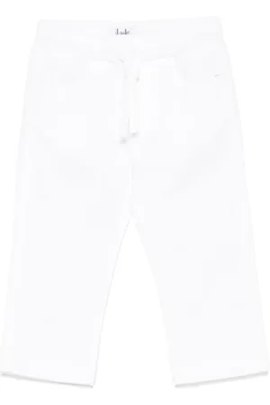 Il gufo Pantalon à étiquette logo