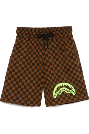 Sprayground Short de sport à carreaux