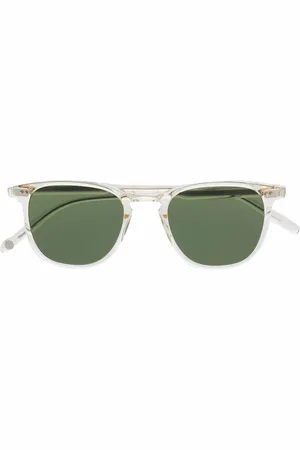 GARRETT LEIGHT Lunettes de soleil Brooks à monture ronde