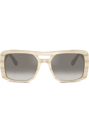 Brunello Cucinelli Lunettes de soleil à monture carrée