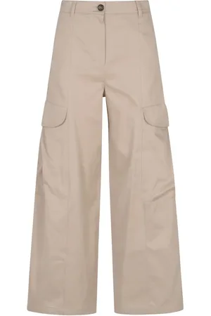 Max Mara Pantalon Rosatea à poches cargo