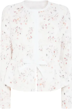 Giambattista Valli Veste en soie à fleurs