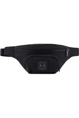 Armani Exchange Sac banane à plaque logo