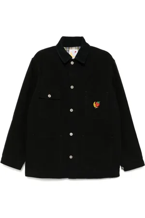 Sky High Farm Veste en jean à broderies