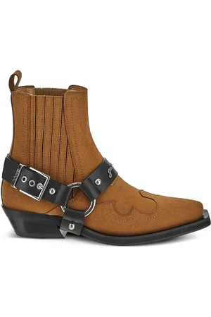 Ganni Bottes en cuir